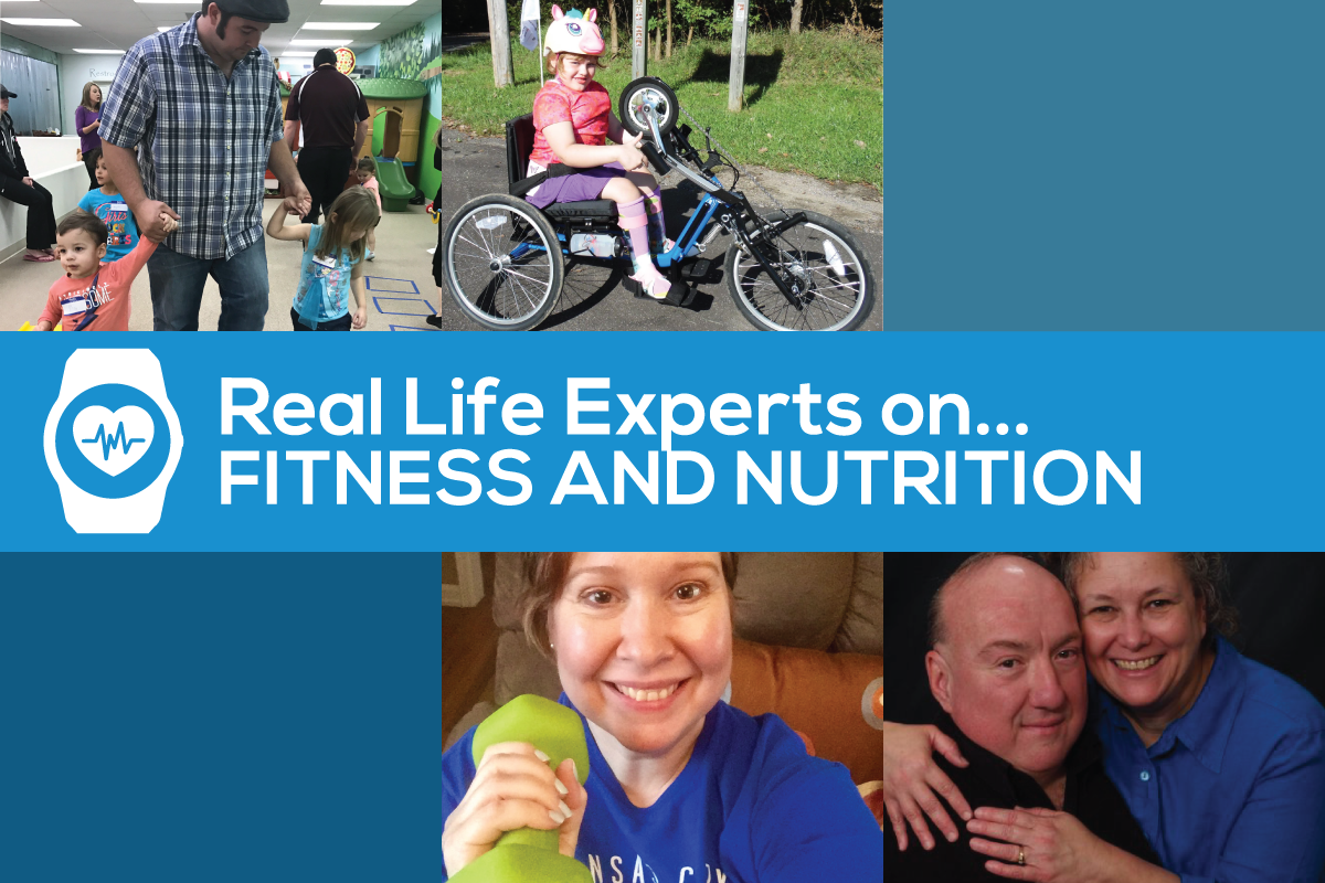 Graphic: Real Life Experts on Fitness & Nutrition Roundup - photo collage